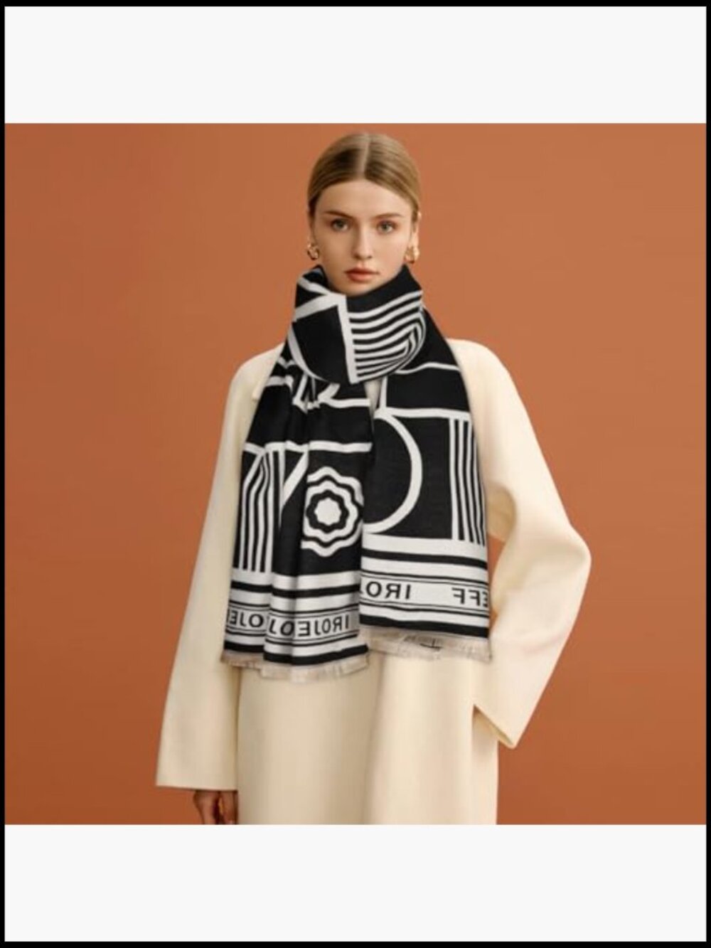 Silky Cashmere Pashmina Shawl Wrap Reversible Poncho Cape Elegant Evening Wear - Picture 5 of 7